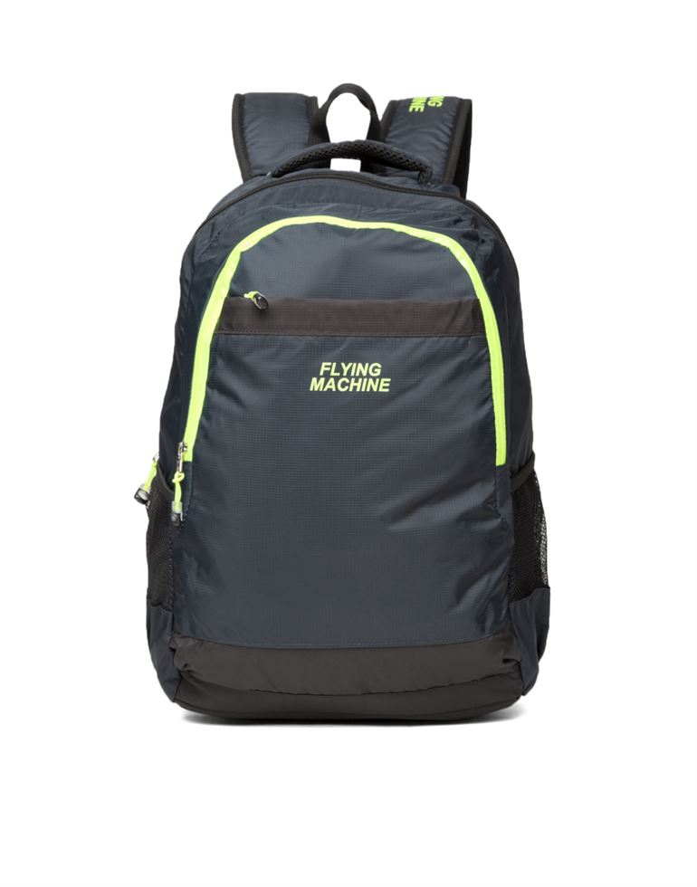 Flying Machine UniSex Navy Casual Wear Backpack